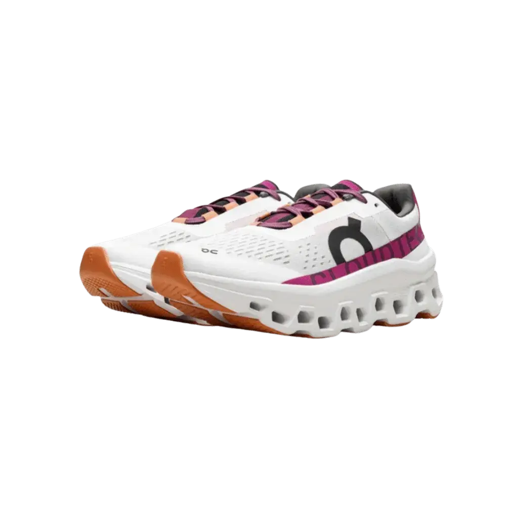 On Cloudmonster – On Running Cloudmonster Undyed White Aurora