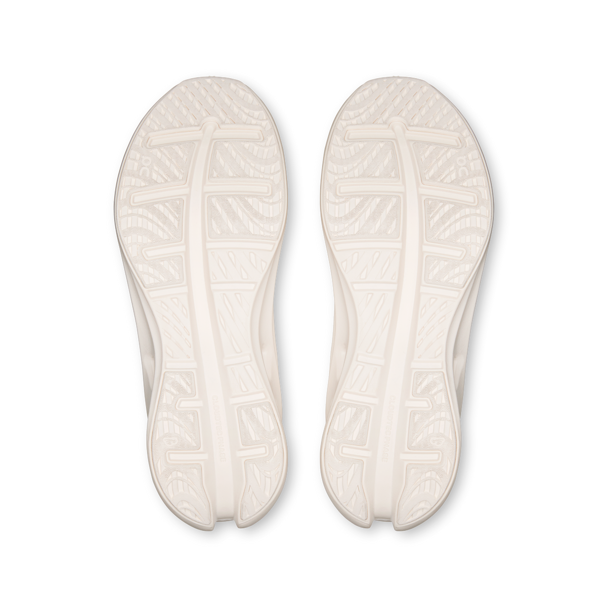 On x LOEWE Cloudtilt Cosmic White men's sneakers - outsole view