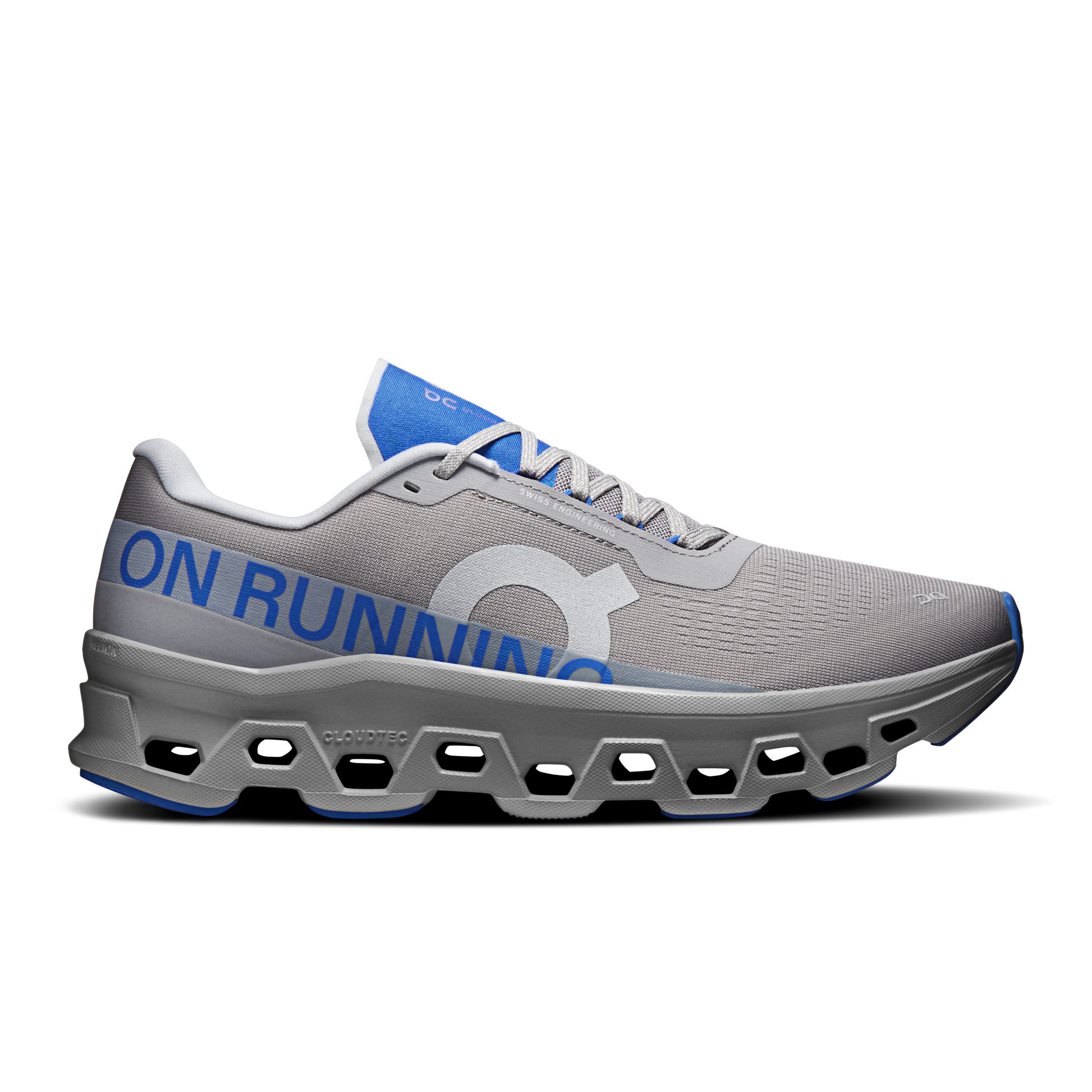 On Cloudmonster 1 - Men's Cushioned Everyday Shoe - Alloy / Jay