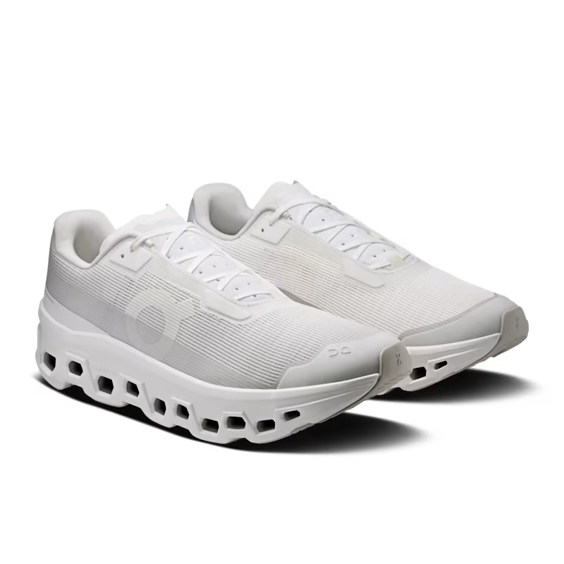 On Cloudmonster Void Men's Shoes - White Frost