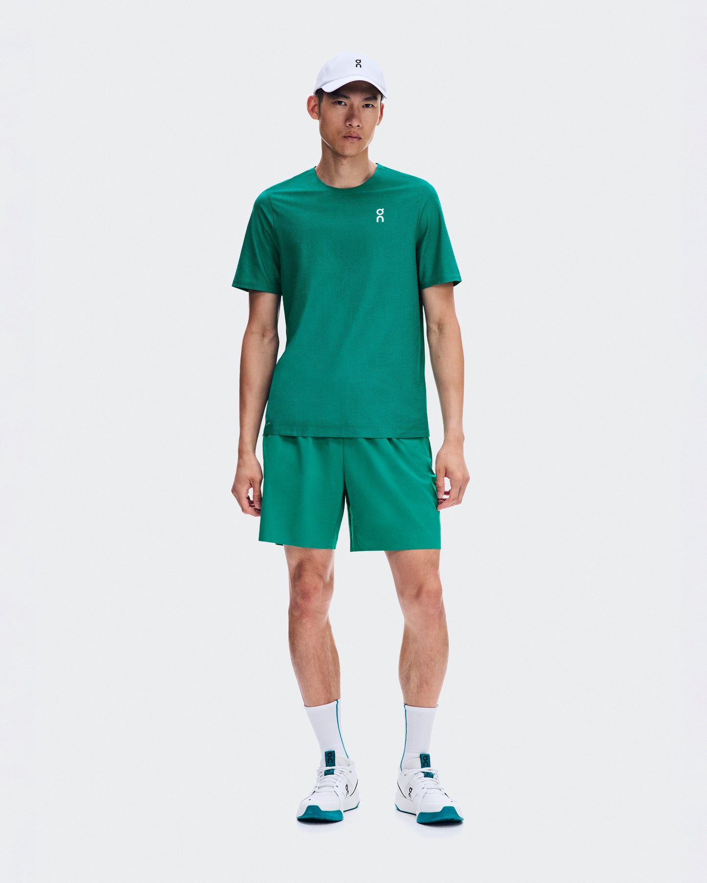 On Court-T - Men's Tennis T-Shirt - Neem