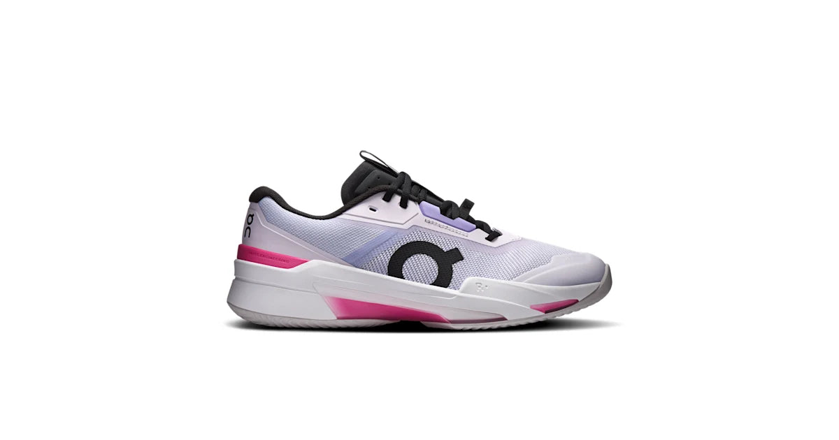 On THE ROGER Pro Fire Clay Men's Tennis Shoe - Thistle/Pink