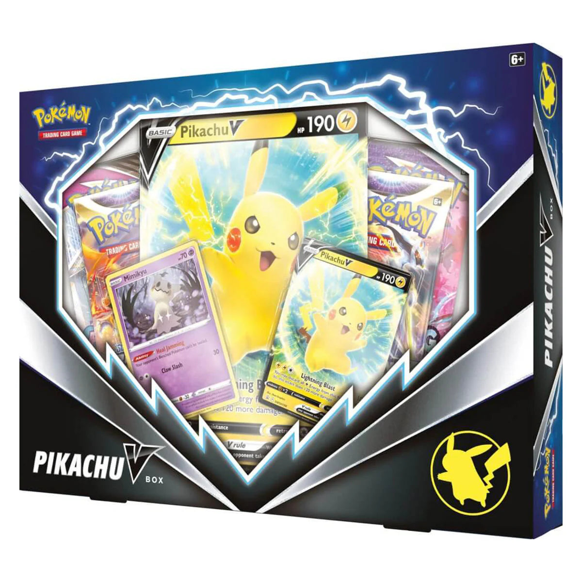 Pokémon TCG Pikachu V Box | Promo + 4 Booster Packs