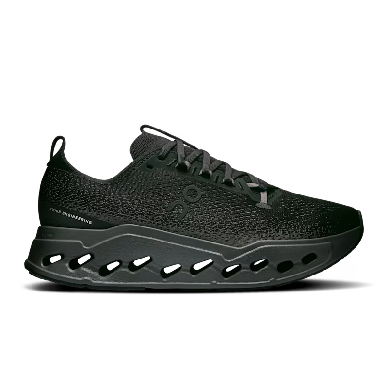 On Cloudsurfer Max Wide Black | Eclipse
