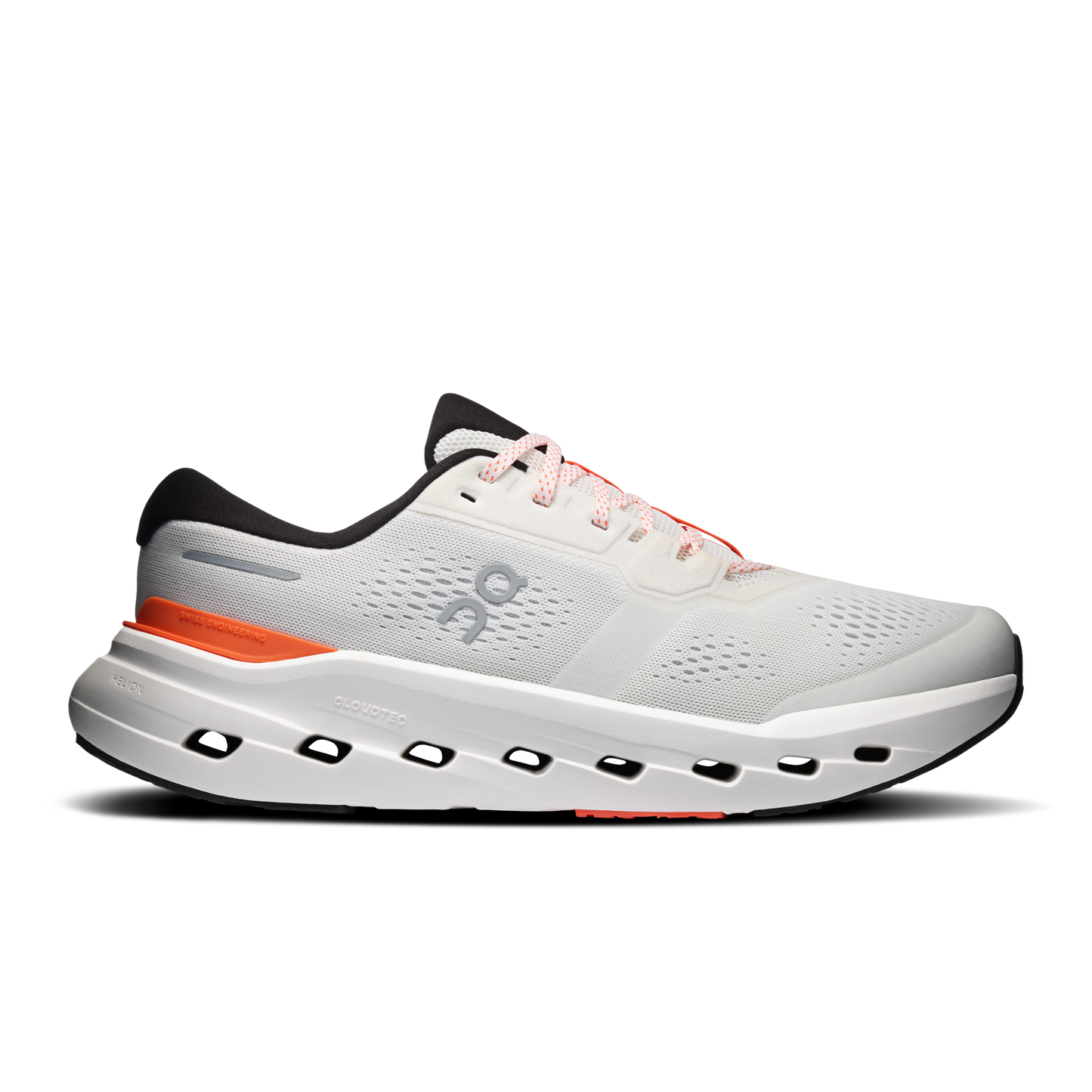 On Cloudrunner 3 - Men's Stable Everyday Running Shoe - Ivory / Flame