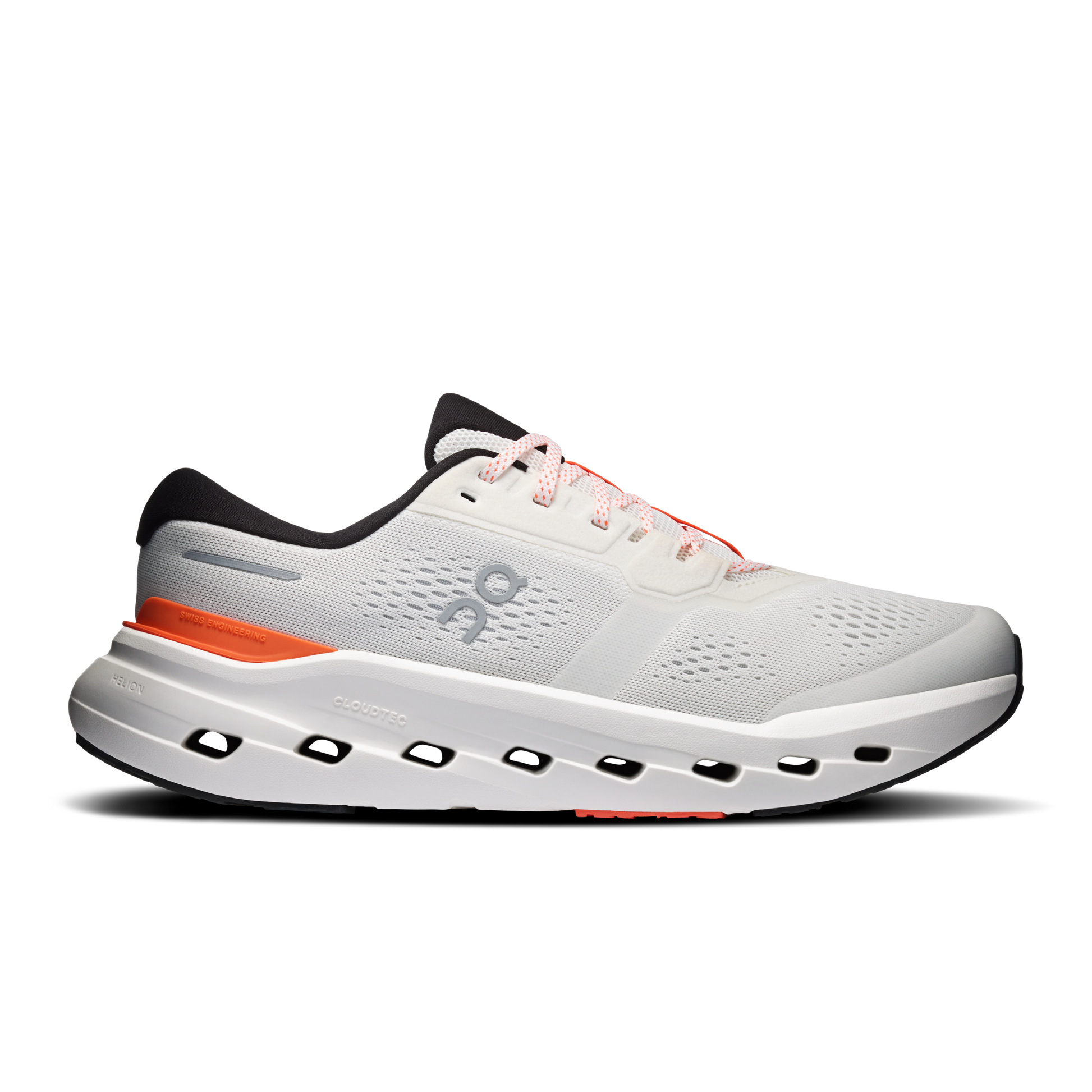 On Cloudrunner 3 - Men's Stable Everyday Running Shoe - Ivory / Flame