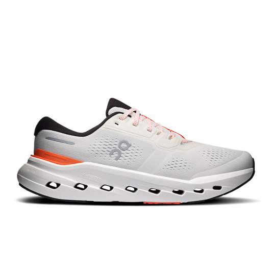 On Cloudrunner 3 - Men's Stable Everyday Running Shoe - Ivory / Flame