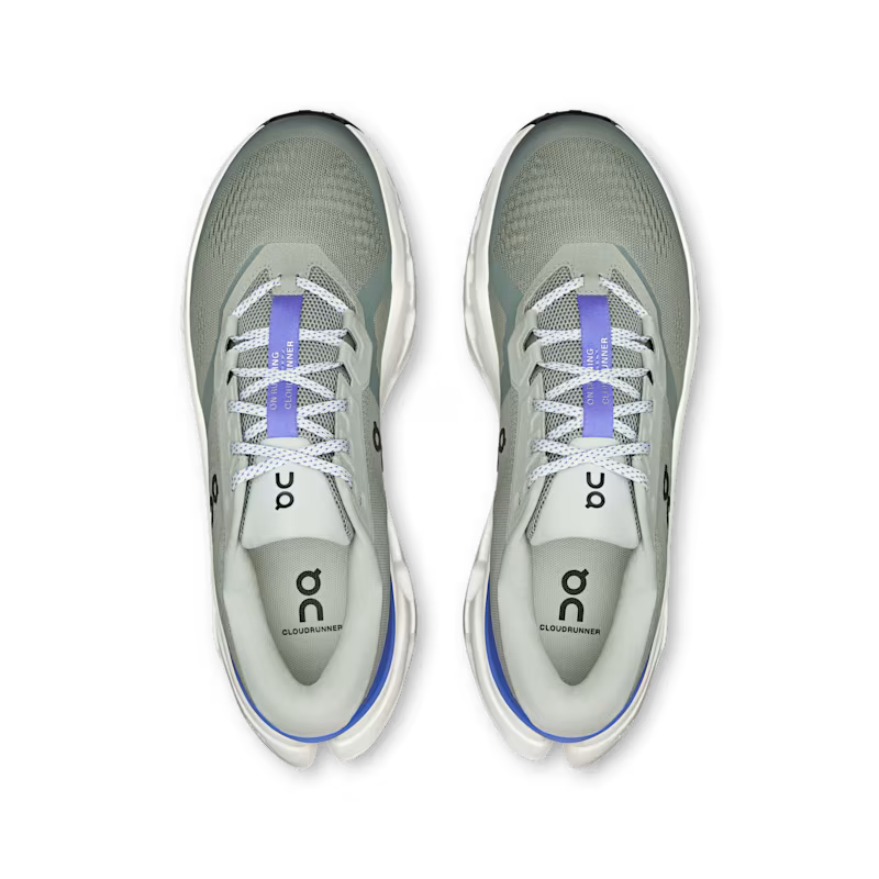 On Cloudrunner 3 Men's Shoes - Tin Iceberg
