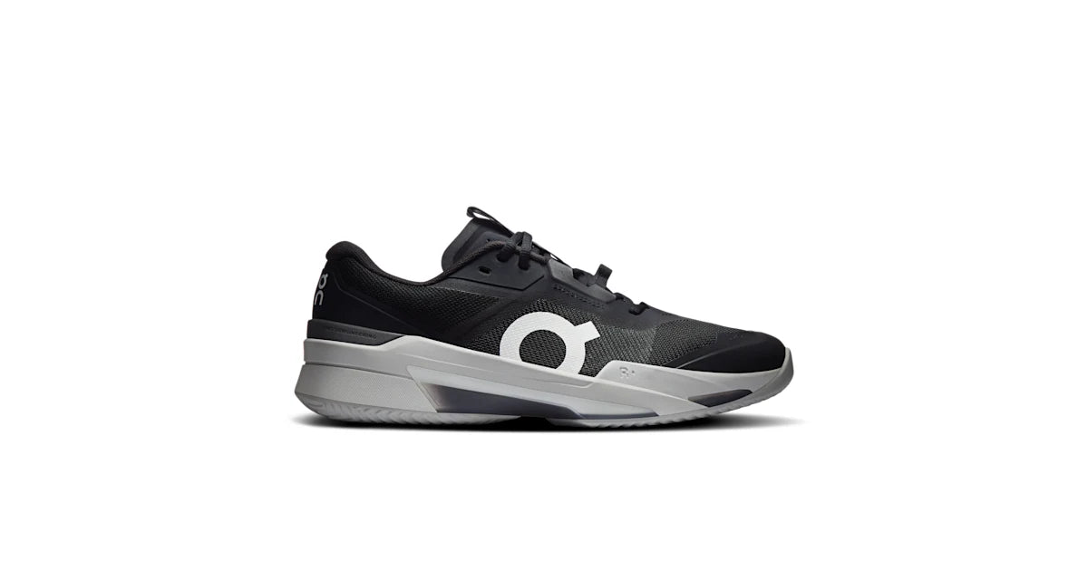 On THE ROGER Pro Fire Clay Men's Tennis Shoe - Black/Eclipse