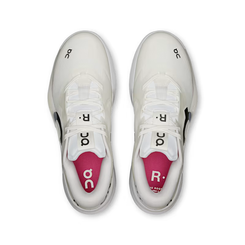 On THE ROGER Pro 3 Men's Shoes - White Pink