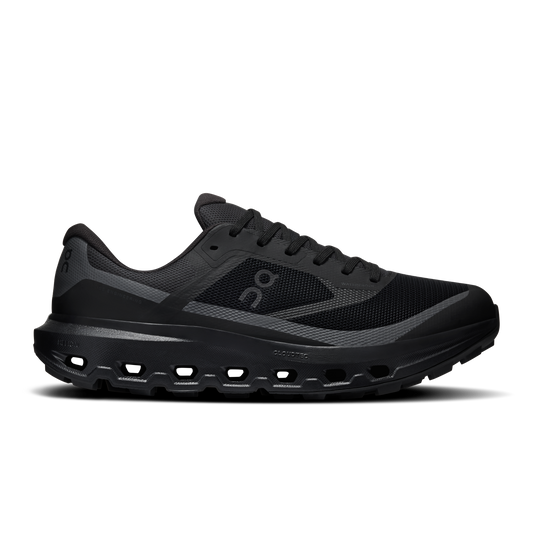 On Cloudvista 3 Waterproof - Men's Agile Waterproof Trail Running Shoe - Black / Black