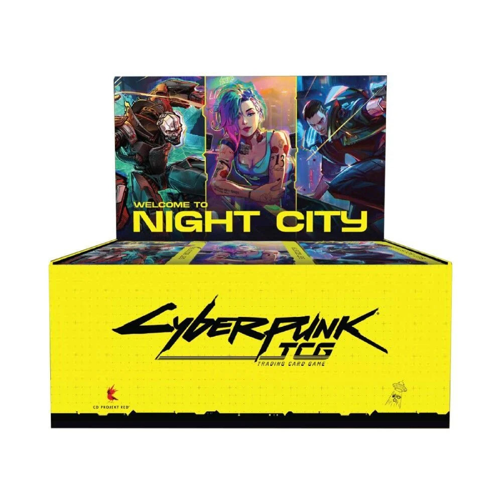 Cyberpunk TCG: Welcome to Night City Booster Box – October 2026 Release (Pre-Order)