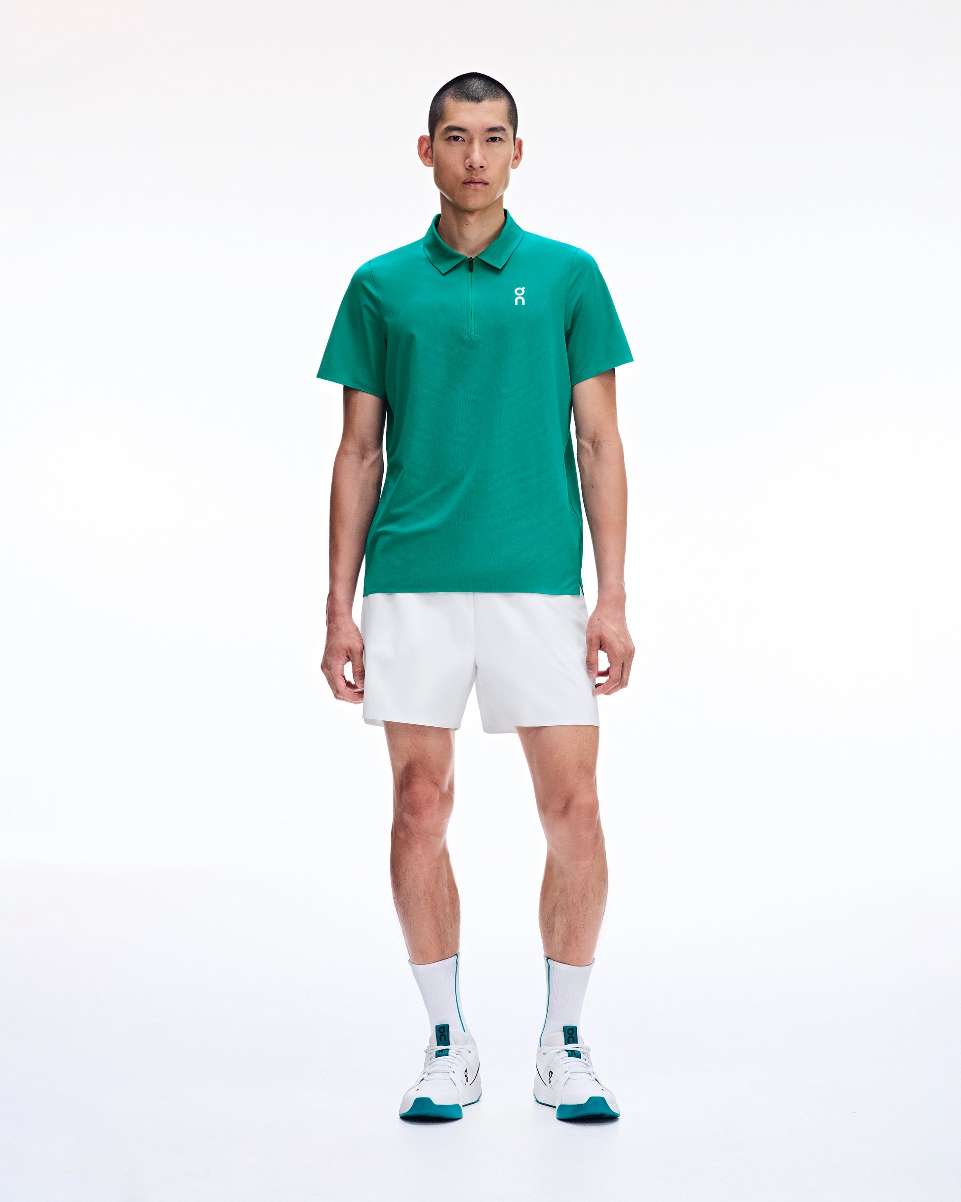 On Court Polo - Men's Tennis Polo Shirt - Neem