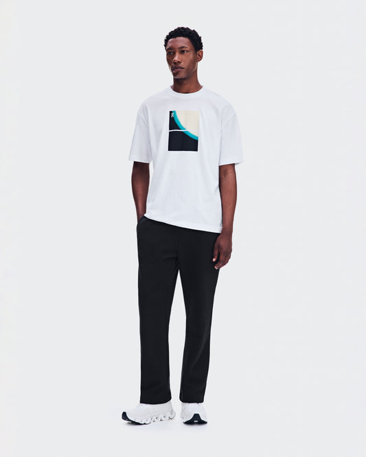 On Club-T Swing - Men's Everyday Graphic Tee - White