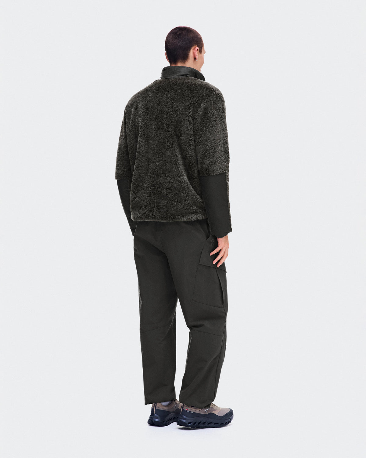 On Ascent Fleece Jacket Espresso – official gallery image 3