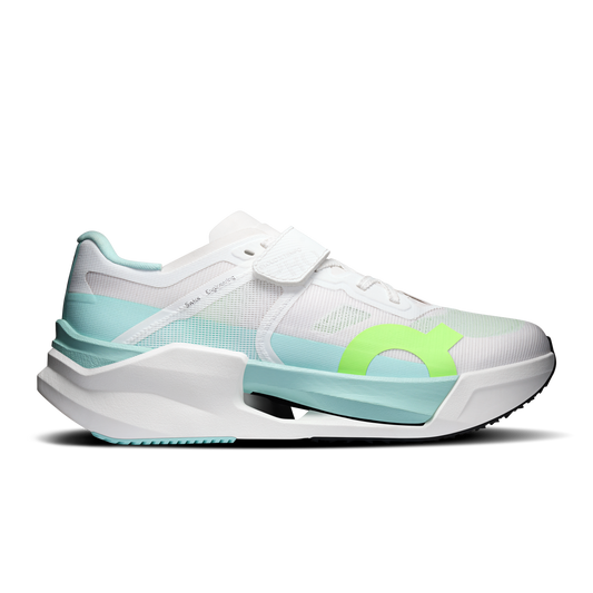 On Cloud X Tempo Pro - Men's Hybrid Fitness Racing Shoe - White / Celeste