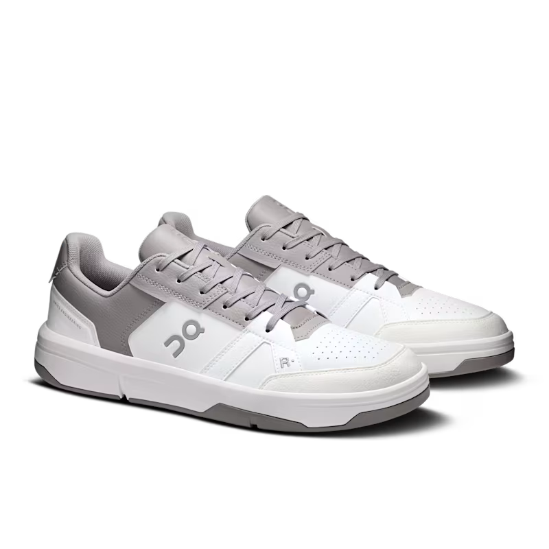 On THE ROGER Clubhouse Men's Shoes - White Ore
