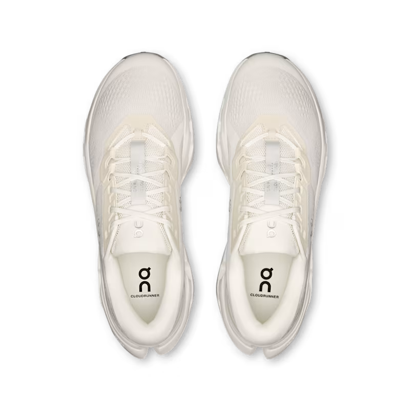 On Cloudrunner 3 Men's Shoes - White Glacier