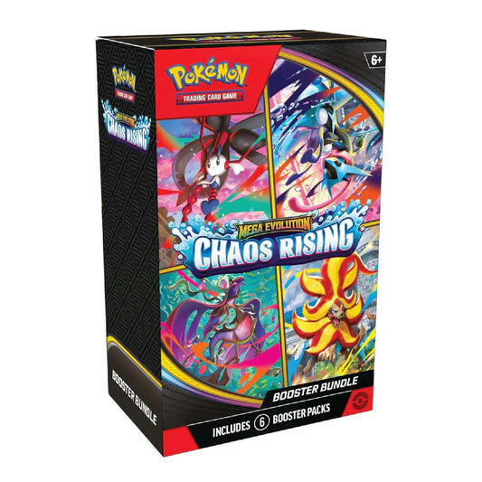 Pokemon TCG Mega Evolution Chaos Rising Booster Bundle
