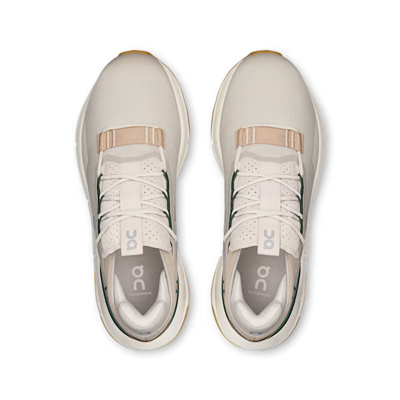 On Cloudnova 2 Men's Shoes - Pearl Evergreen