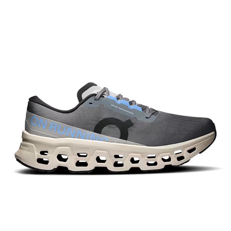 On Cloudmonster 3 Men's Shoes - Rock Silver