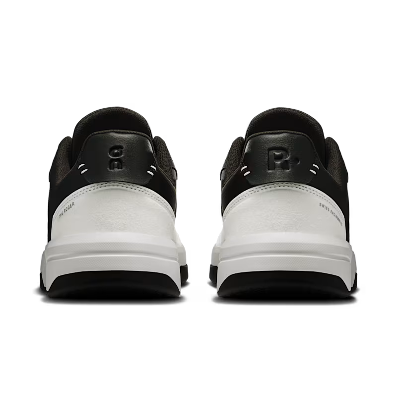 On THE ROGER Clubhouse Men's Shoes - White Midnight