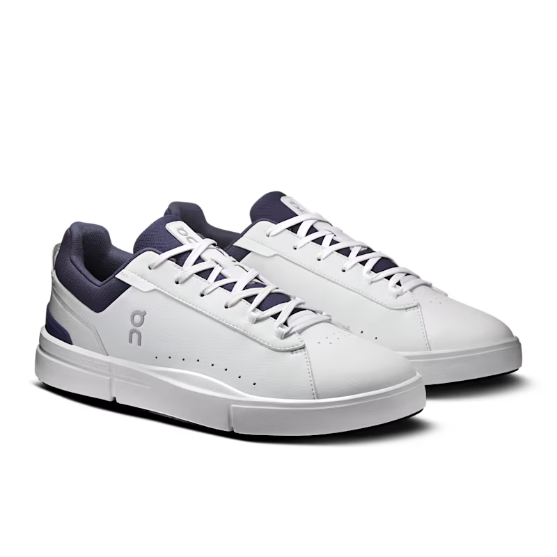 On THE ROGER Advantage Men's Shoes - White Midnight