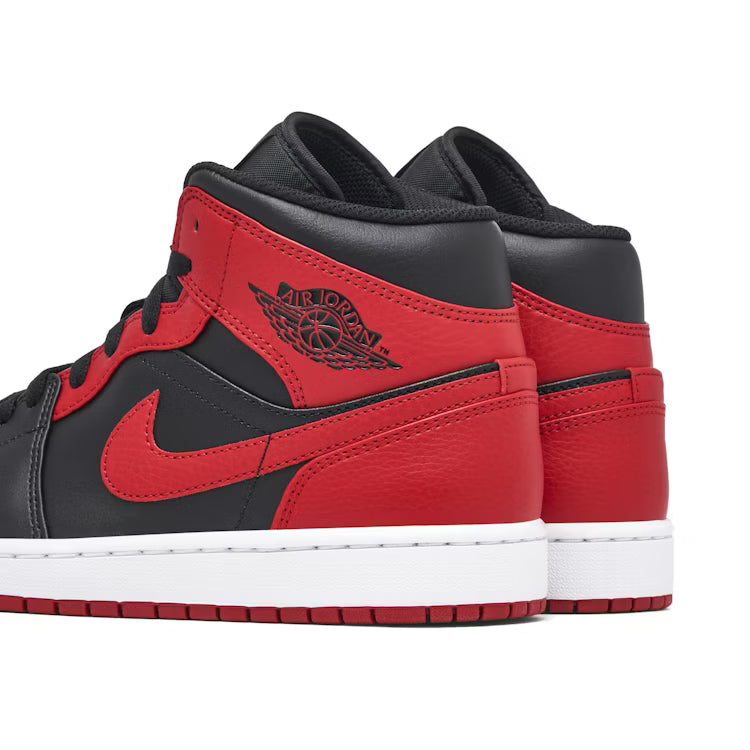 Air Jordan 1 Mid “Banned” – Black Gym Red