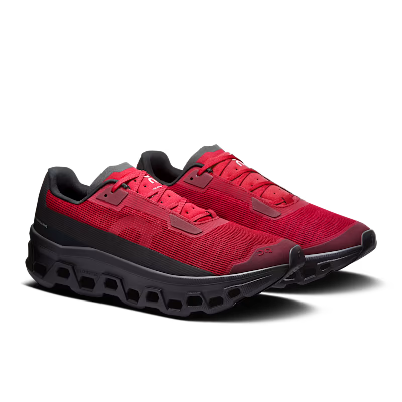On Cloudmonster Void Men's Shoes - Ivory Black