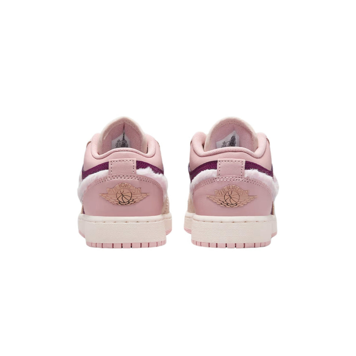 Jordan 1 Low  Fur Swoosh