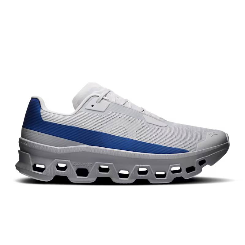 On Cloudmonster Void Men's Shoes - Glacier White