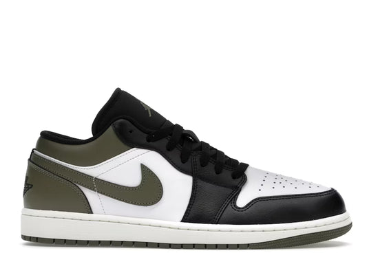 Jordan 1 Low Black Toe Medium Olive