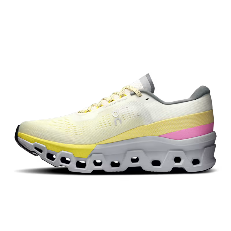 On Cloudmonster 2 – Ivory Lime (Unisex Running Shoes)