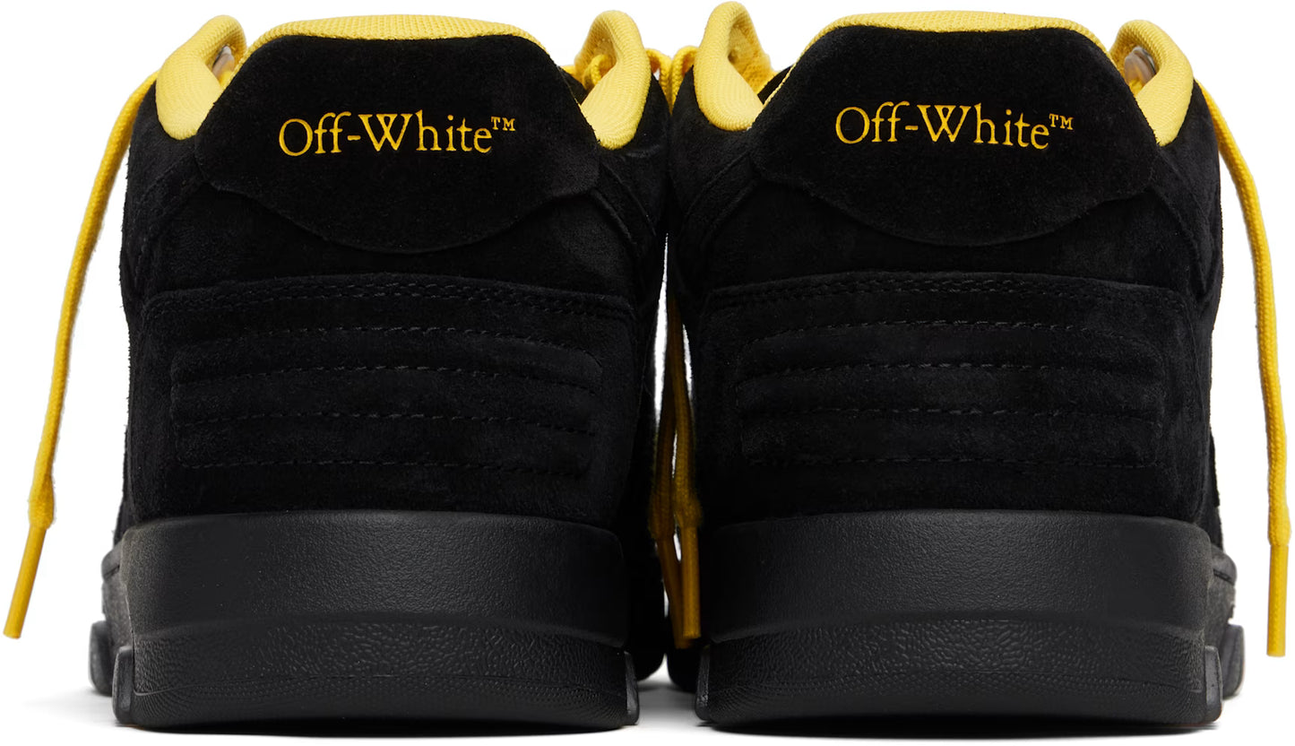 Off-White Out Of Office Sneakers – Black / Yellow