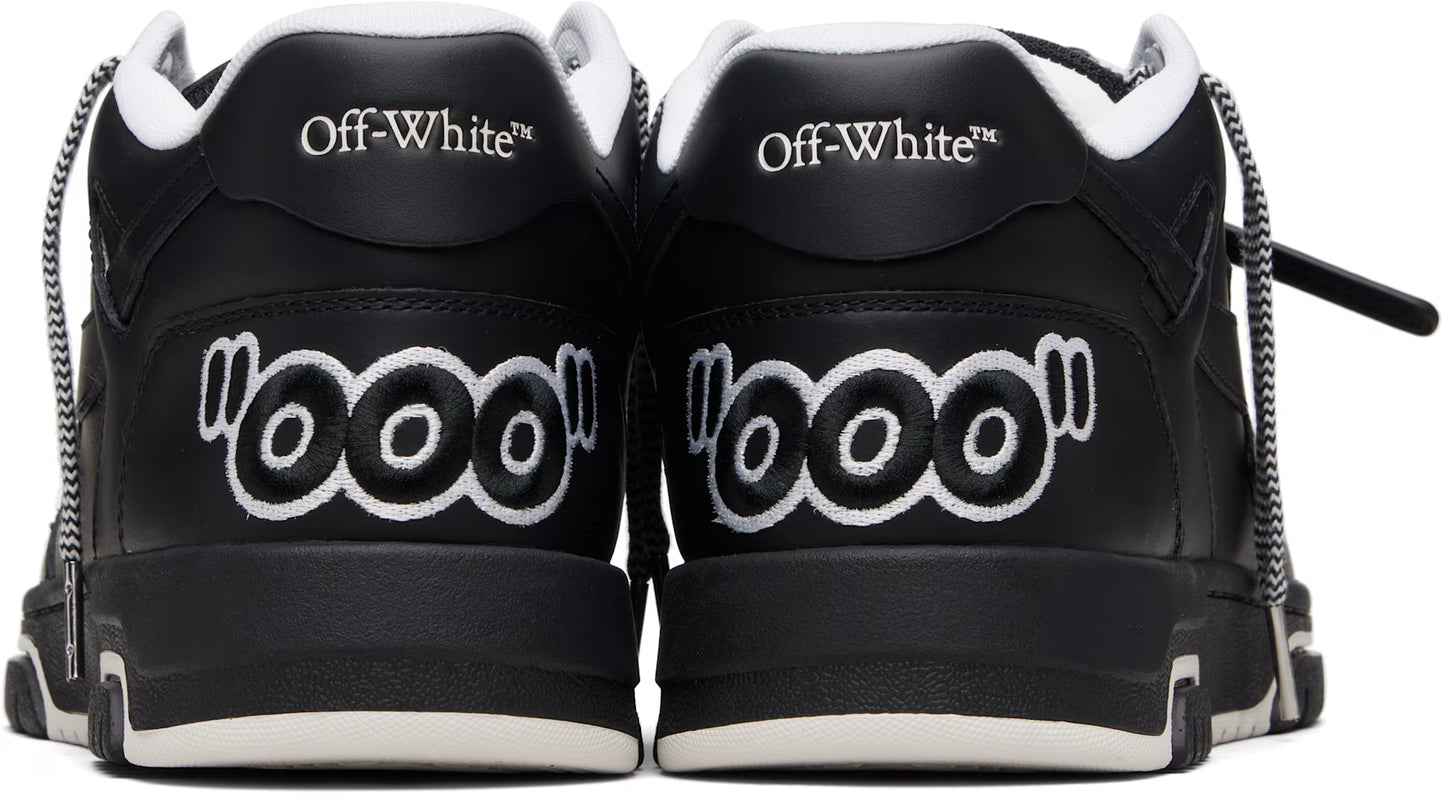 Off-White Out Of Office Patch Sneakers – Black