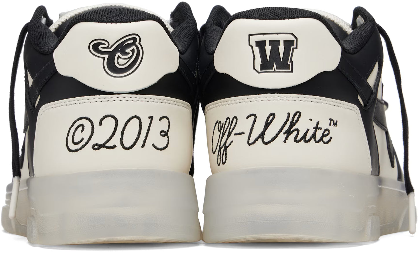 Off-White Out Of Office Varsity Sneakers – White / Black