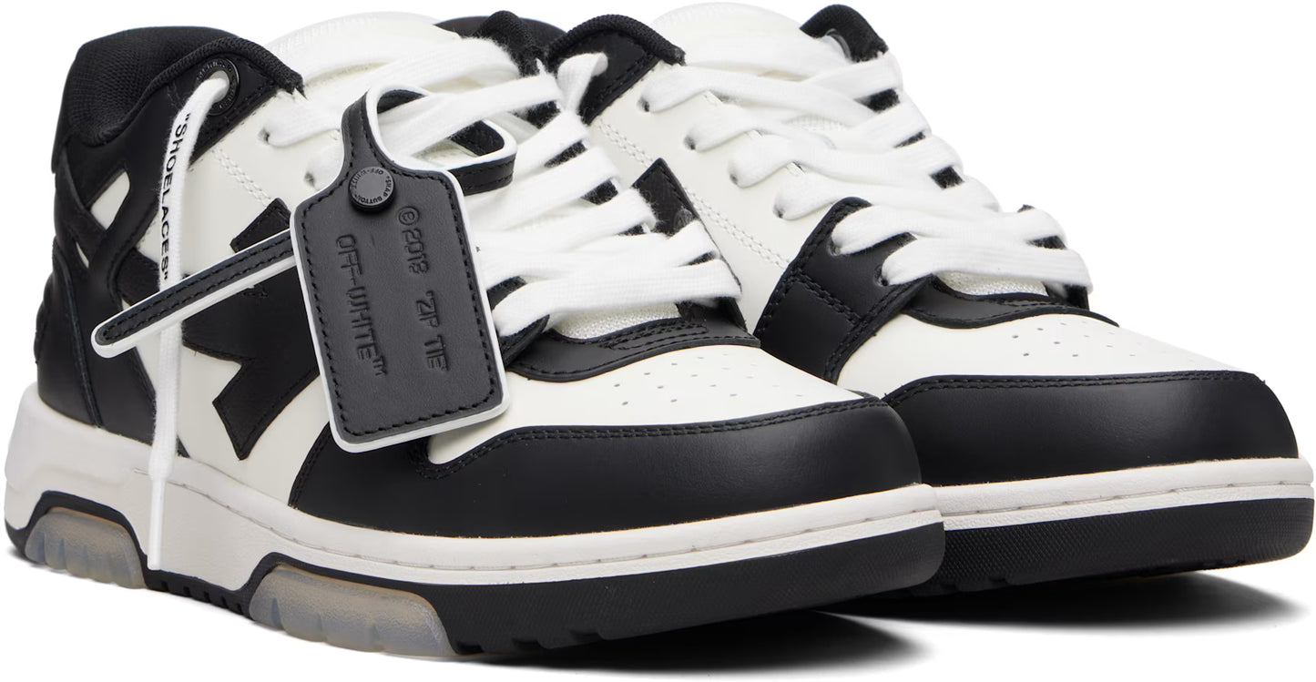 Off-White Out Of Office Calf Leather Sneakers – White / Black