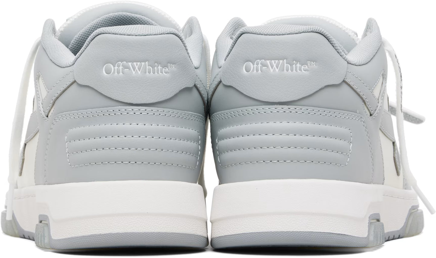 Off-White Out Of Office Calf Leather Sneakers – White / Gray
