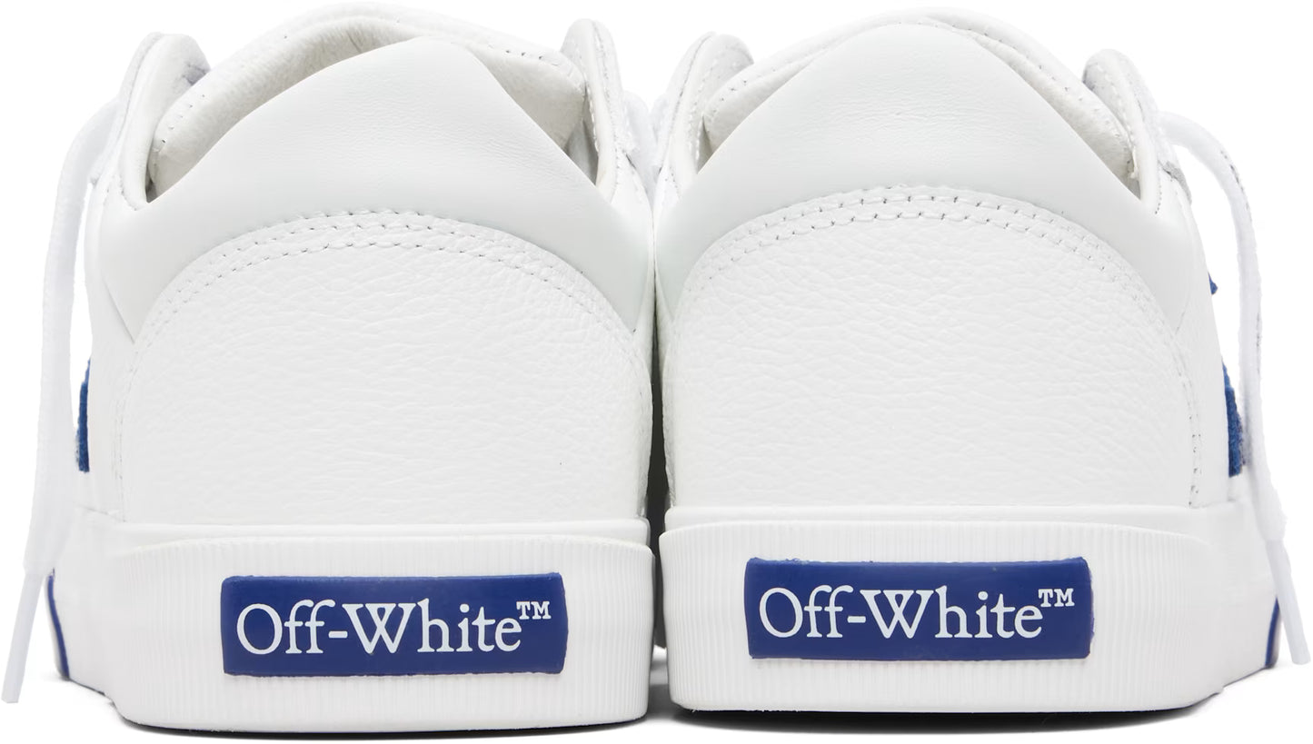 Off-White Vulcanized Low Sneakers – White / Navy
