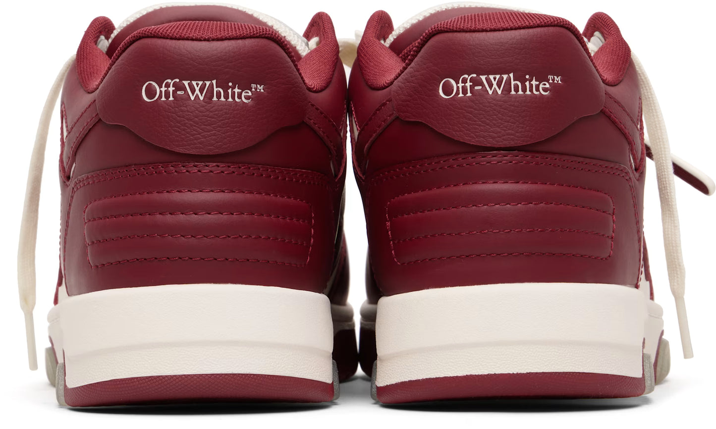 Off-White Out Of Office Sneakers – White / Red