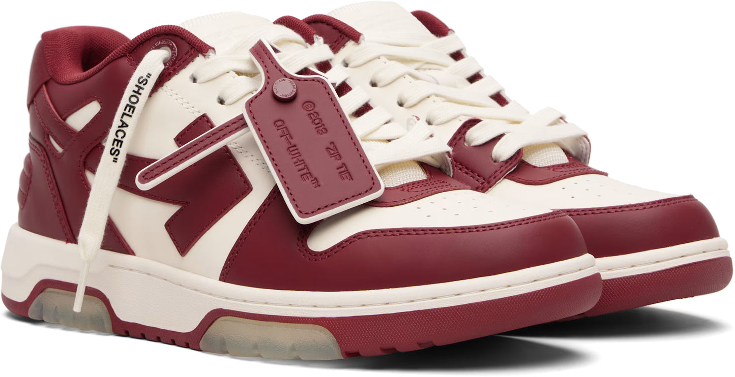 Off-White Out Of Office Sneakers – White / Red