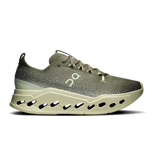 On Cloudsurfer Max Wide Olive | Seedling