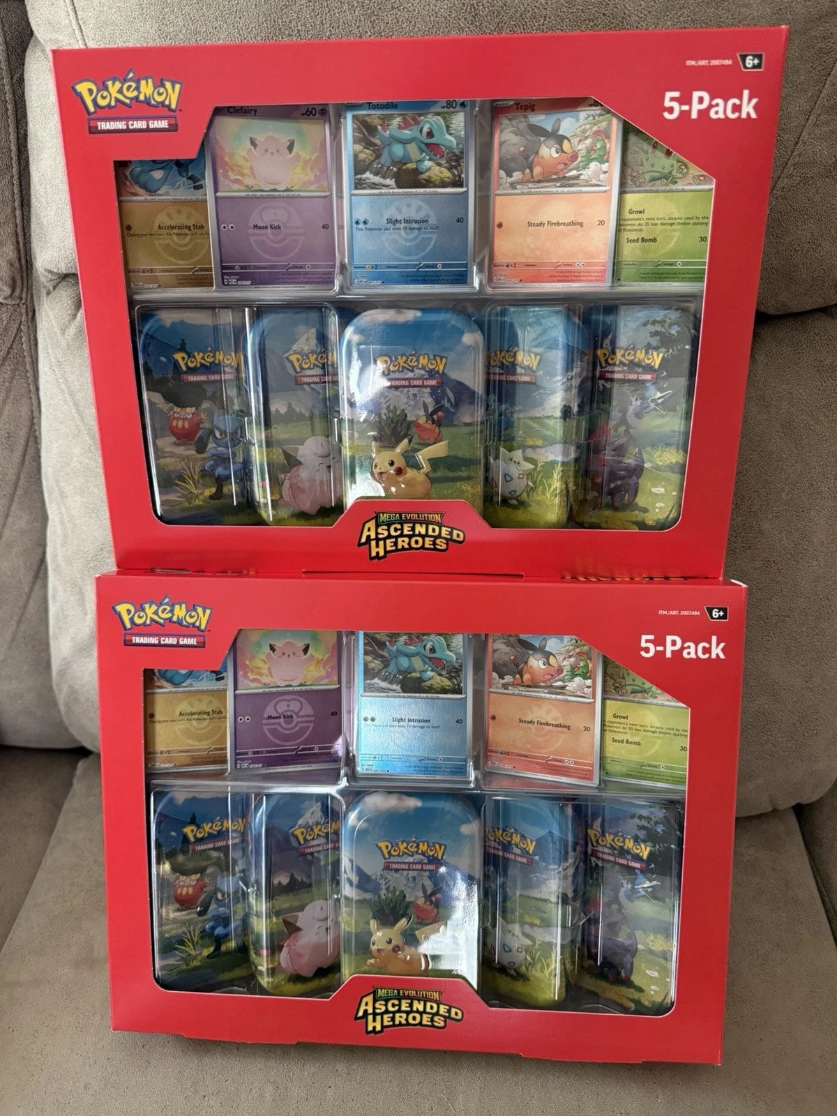 Pokémon TCG: Mega Evolution – Ascended Heroes Costco Mini Tins Pack