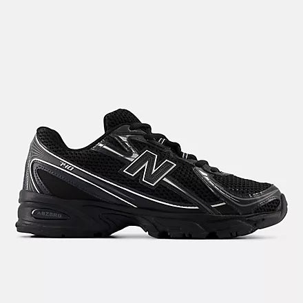 New Balance 740v2 Black Grey Silver