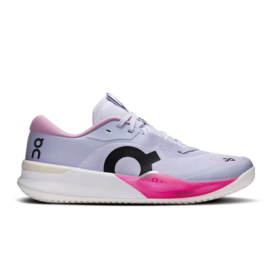 On THE ROGER Pro 3 Clay Men's Shoes - White Flame